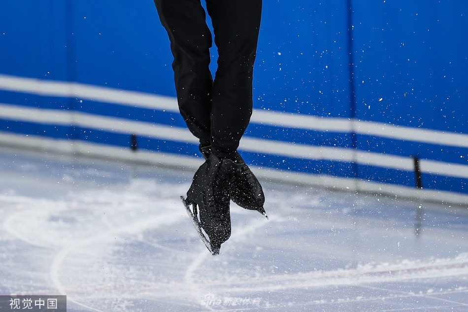 金博洋朱易亮相冬奥花滑训练日