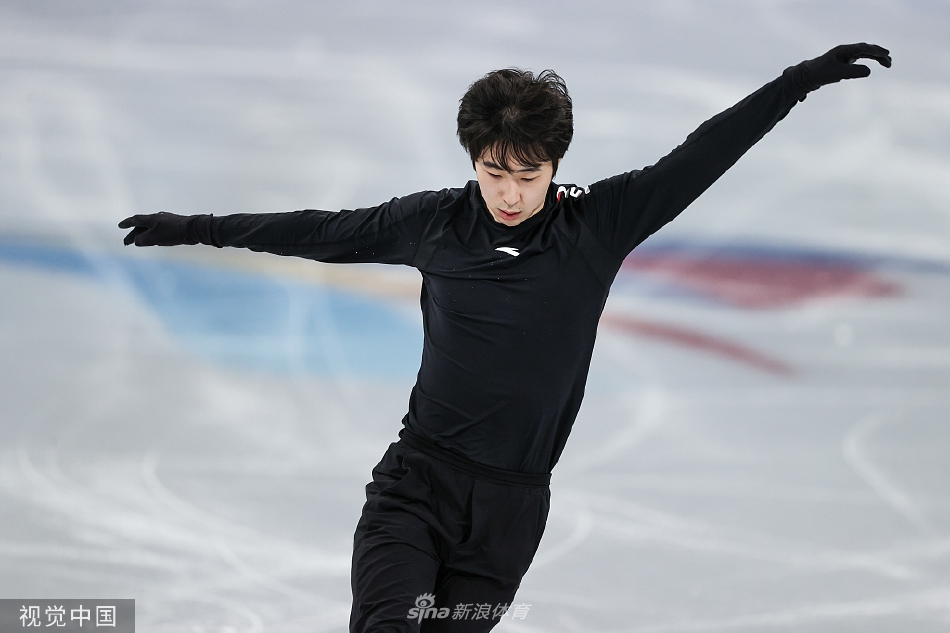 金博洋朱易亮相冬奥花滑训练日