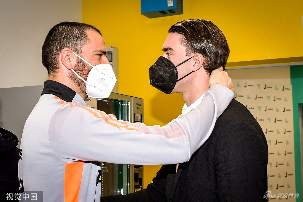 7号接班人！弗拉霍维奇加盟尤文并体检