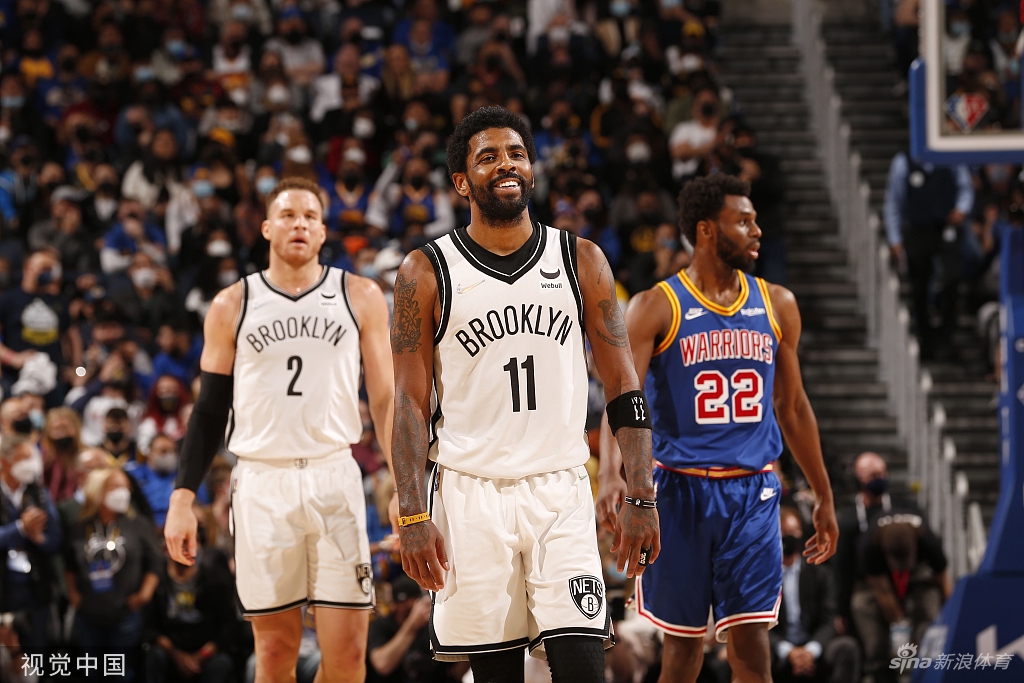 [NBA]篮网106-110勇士 欧文空砍32+7