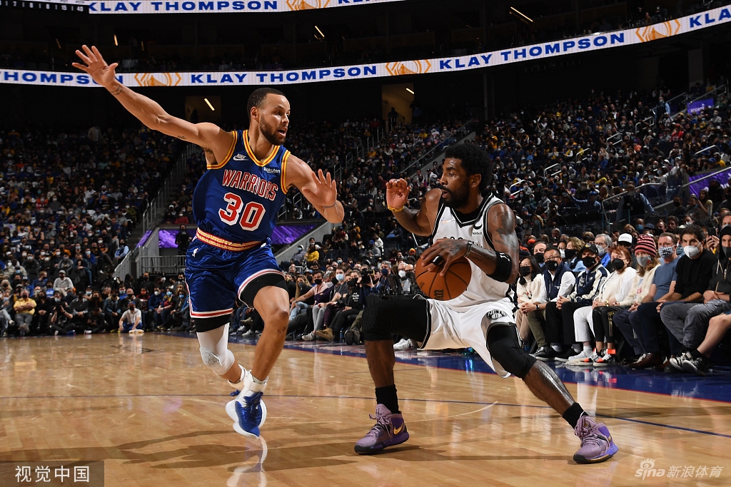 [NBA]篮网106-110勇士 欧文空砍32+7