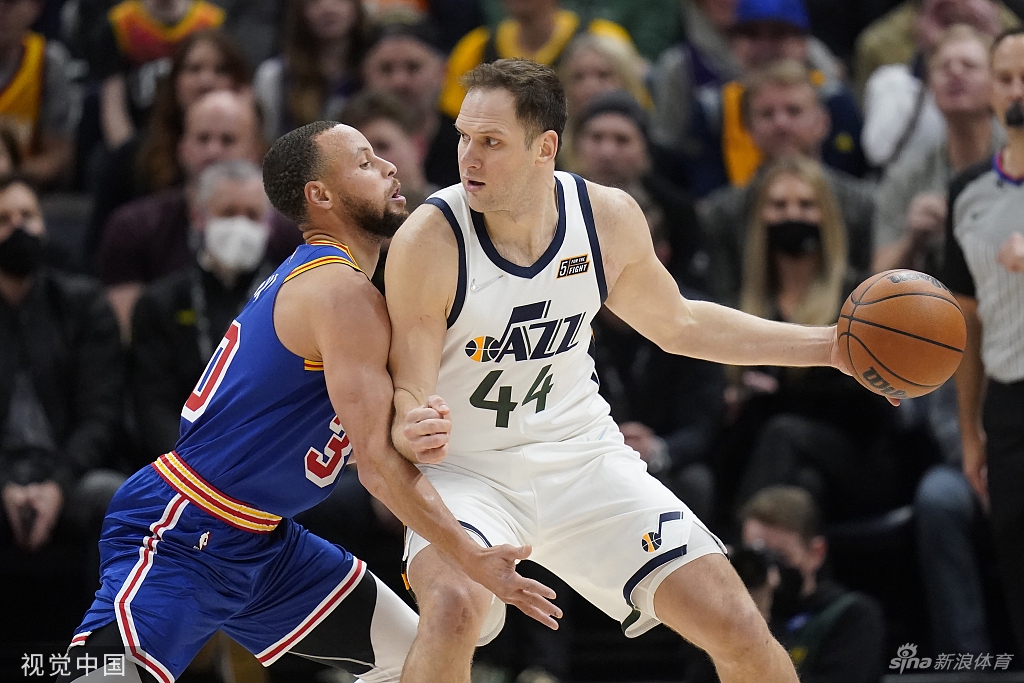 [NBA]勇士85-111爵士 库里16分