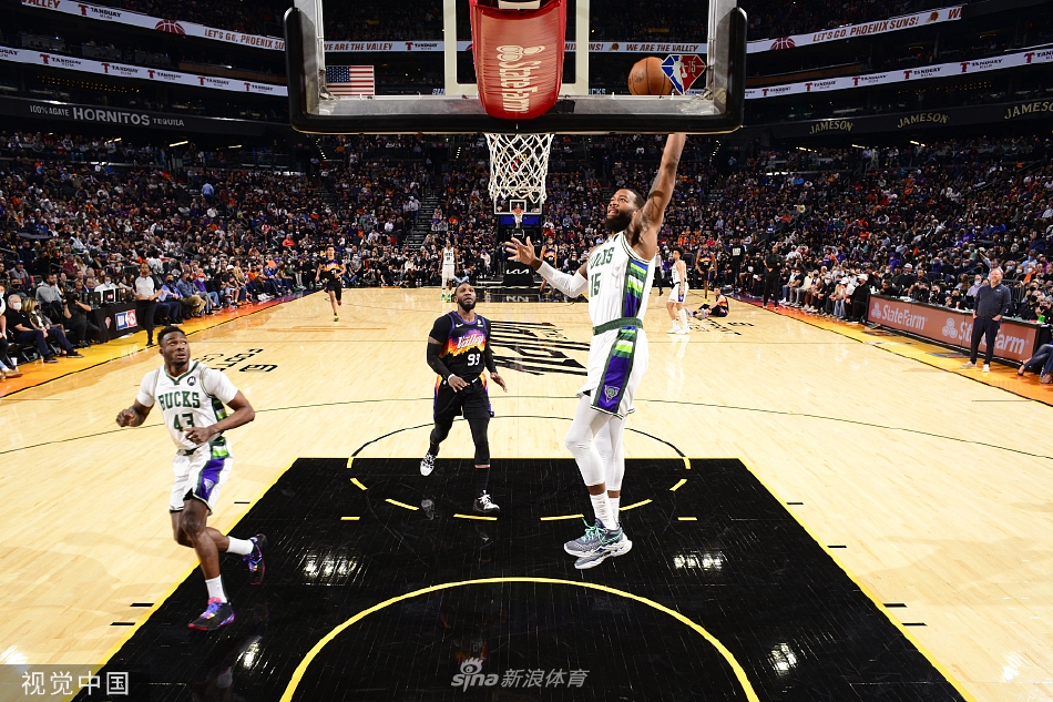 [NBA常规赛]保罗17分19助攻 雄鹿107-131太阳