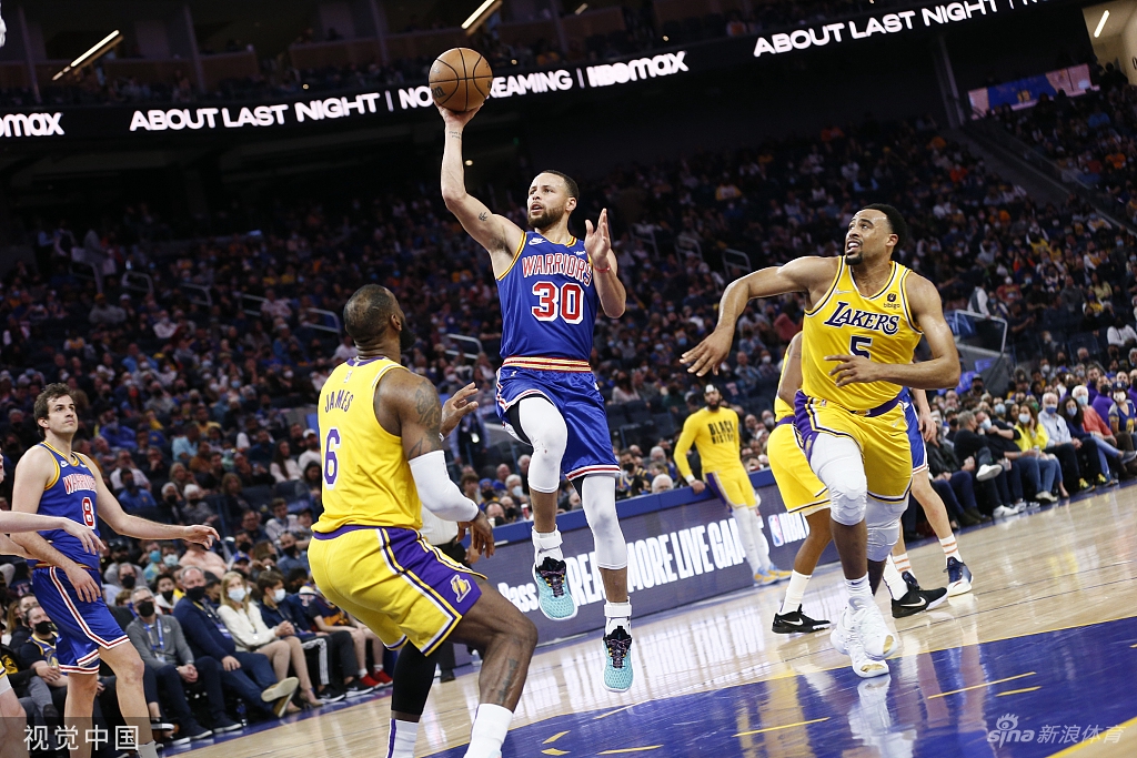 [NBA]湖人115-117勇士 老詹空砍26+15