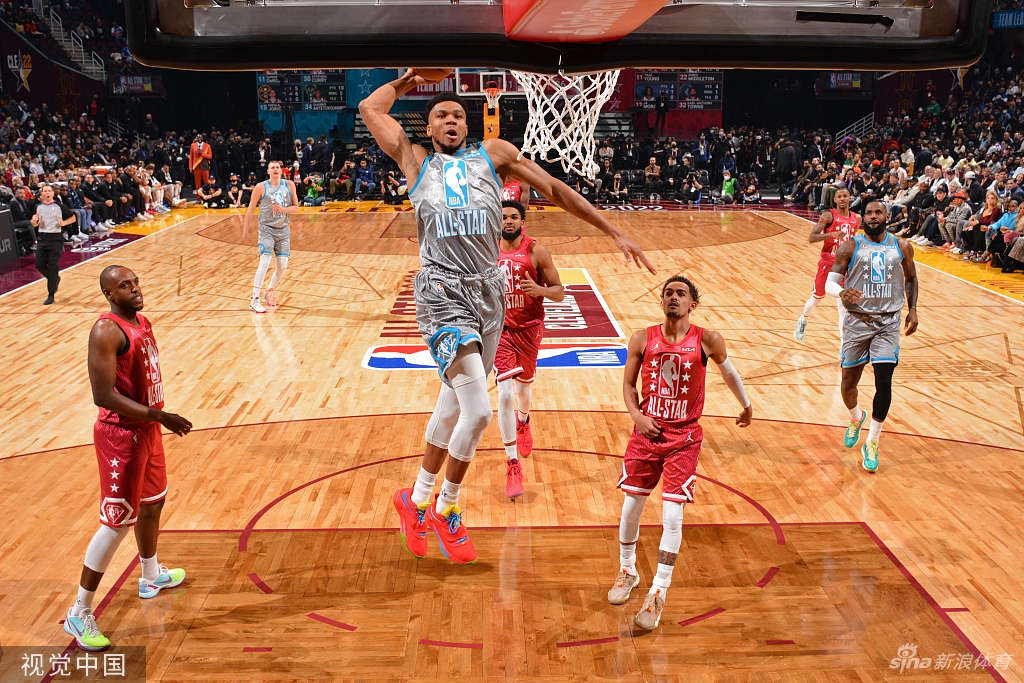 [NBA全明星赛]杜兰特队160-163詹姆斯队