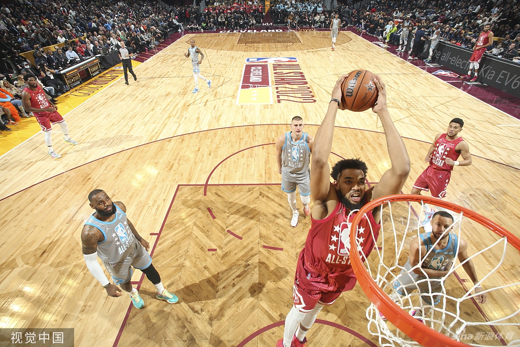 [NBA全明星赛]杜兰特队160-163詹姆斯队
