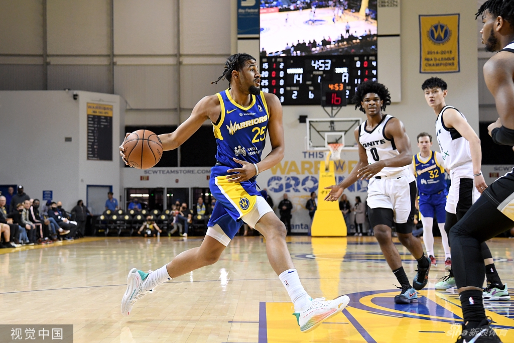 [NBDL]点燃98-110勇士 曾凡博24分钟2分3板1助攻