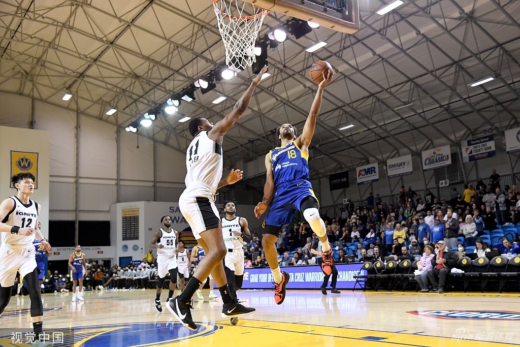 [NBDL]点燃98-110勇士 曾凡博24分钟2分3板1助攻