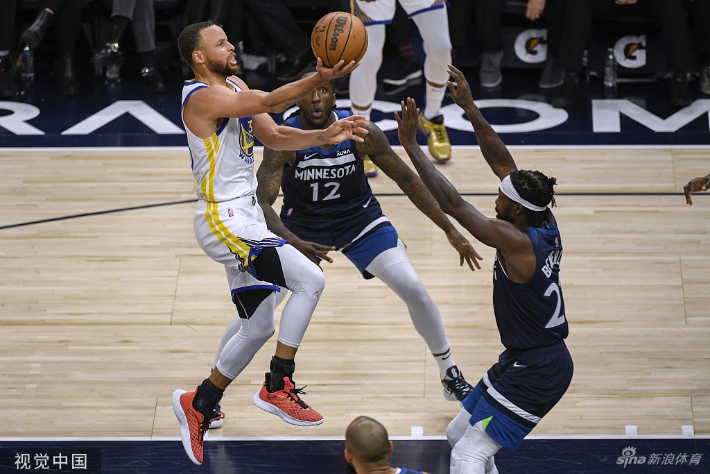 [NBA]勇士114-129森林狼 库里空砍34分