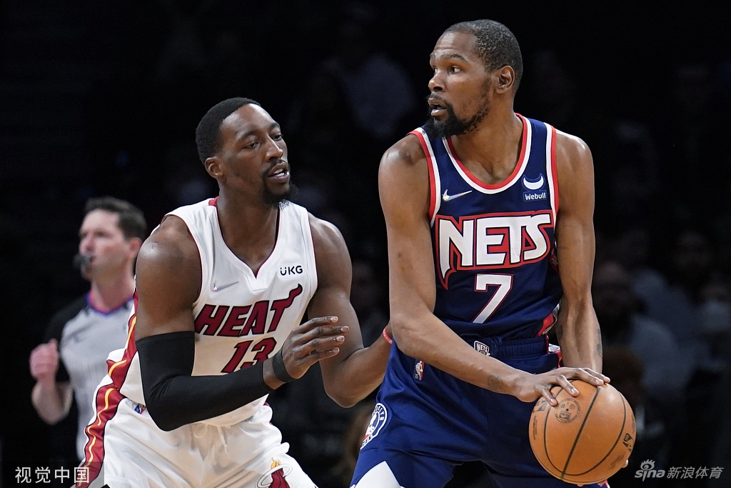 [NBA]热火113-107篮网 杜兰特复出空砍31分