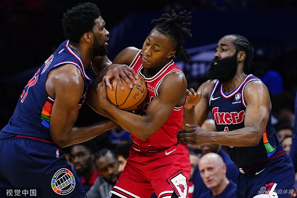 [NBA]公牛106-121负76人 大帝豪取43+14