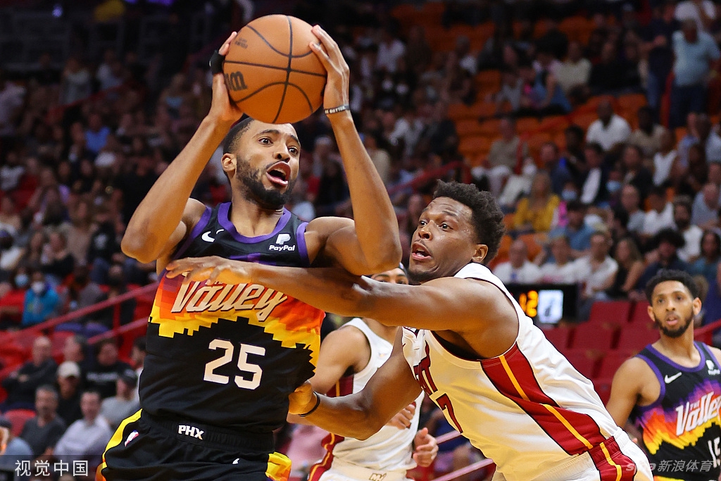 [NBA]太阳111-90热火 提前16轮率先晋级季后赛