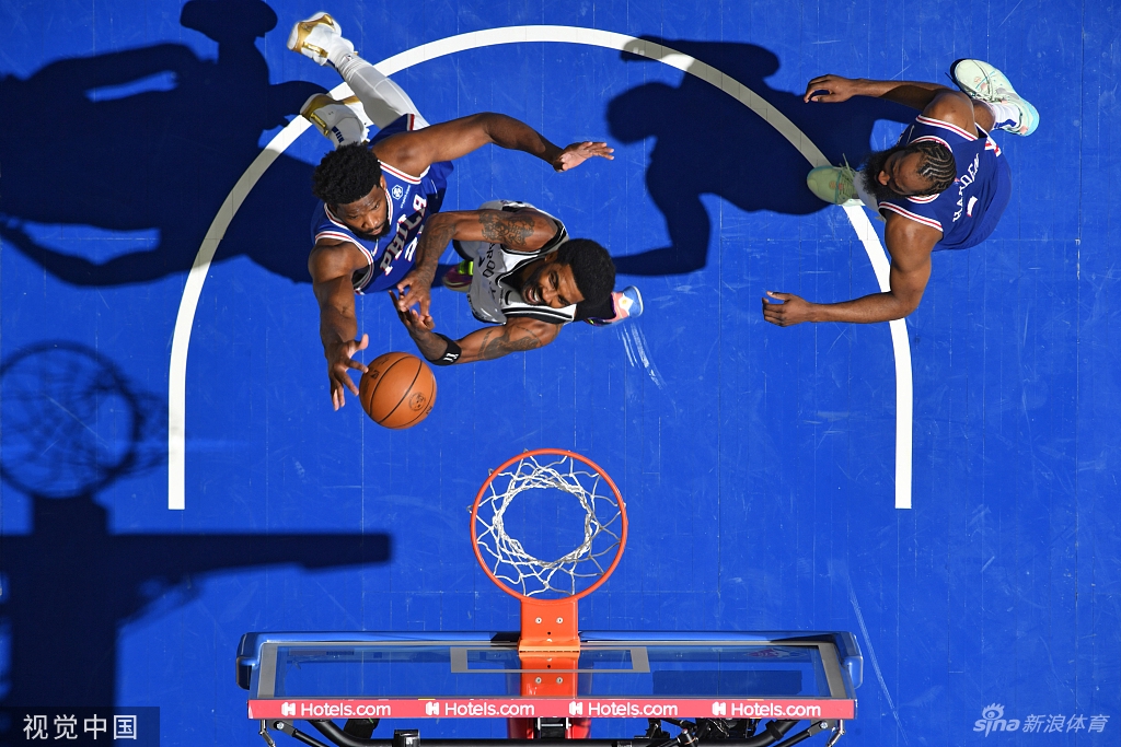 [NBA]篮网129-100大胜76人 杜兰特击溃哈登大帝