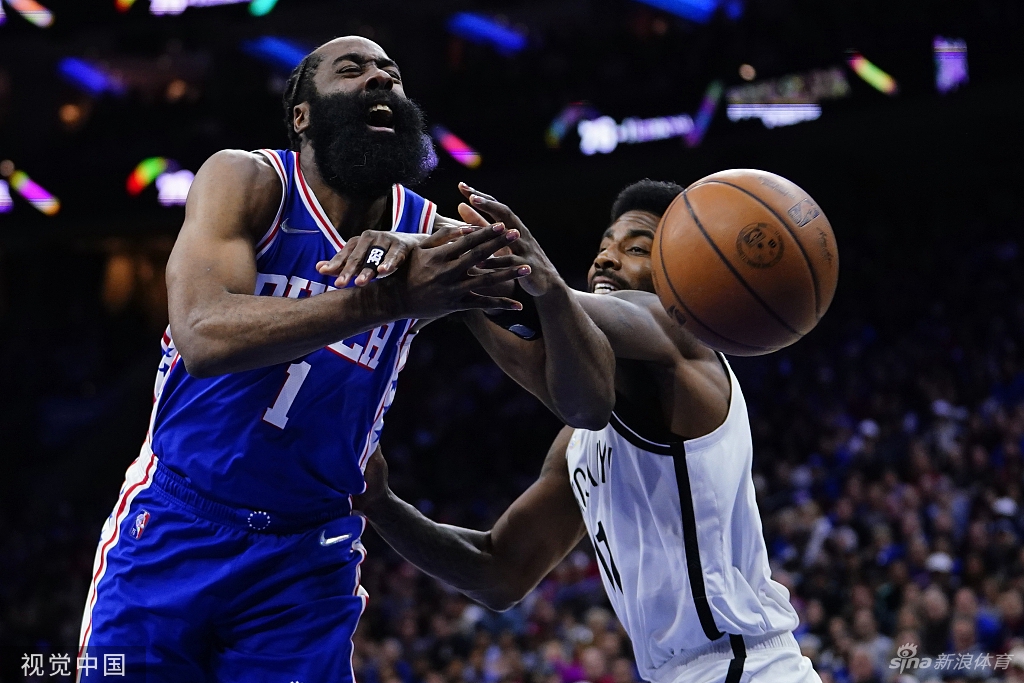 [NBA]篮网129-100大胜76人 杜兰特击溃哈登大帝