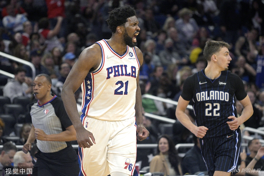 [NBA]76人116-114魔术 恩比德35+16