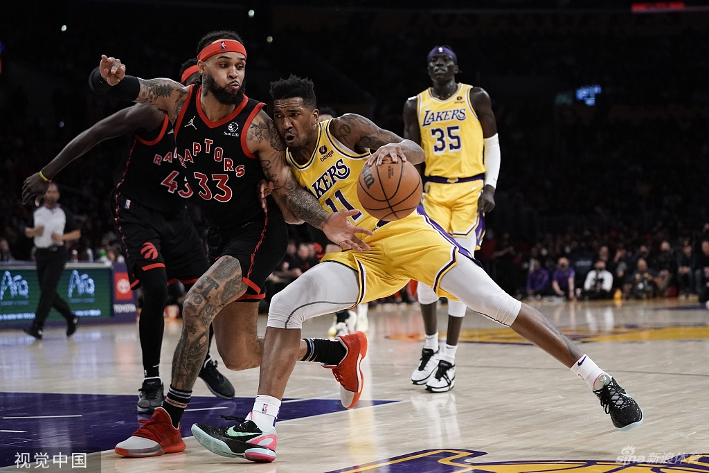 [NBA]猛龙114-103湖人 詹姆斯空砍30分