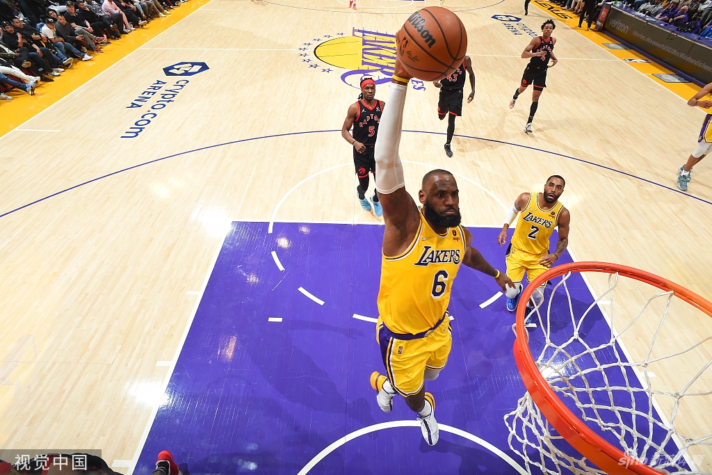 [NBA]猛龙114-103湖人 詹姆斯空砍30分