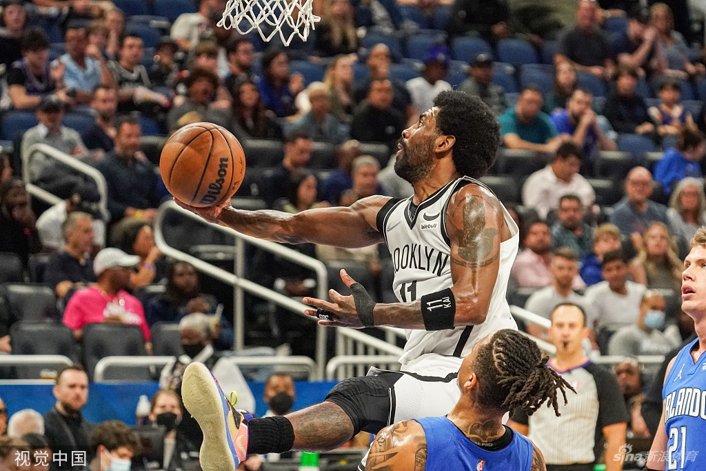 [NBA]篮网150-108魔术 欧文豪取60分