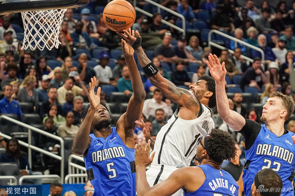 [NBA]篮网150-108魔术 欧文豪取60分