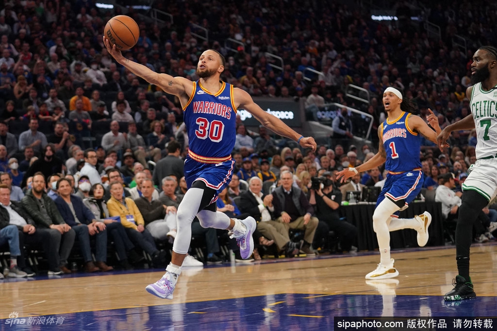 [NBA]凯尔特人110-88勇士 库里受伤离场只得3分