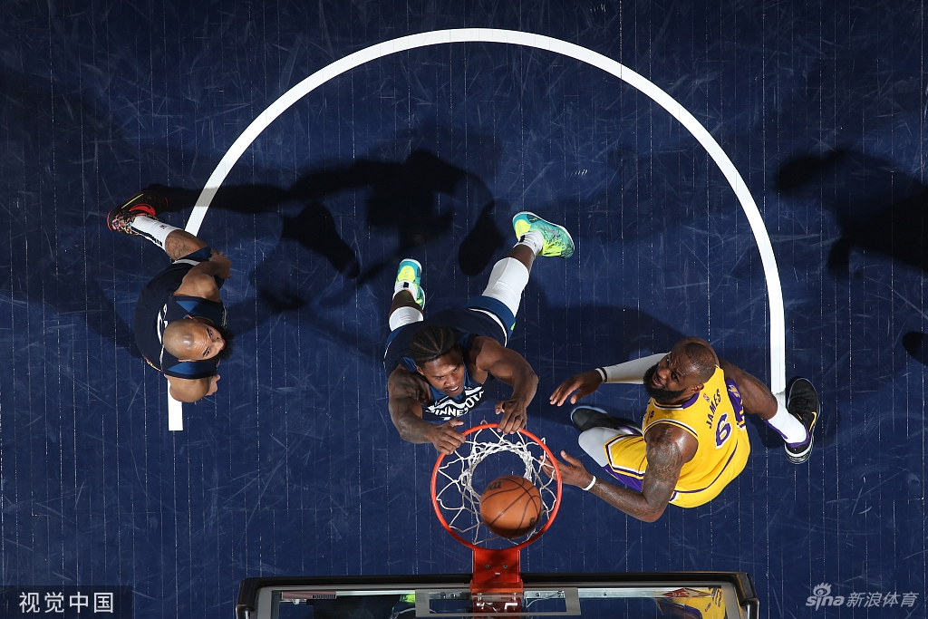 [NBA]湖人104-124森林狼 詹姆斯19分