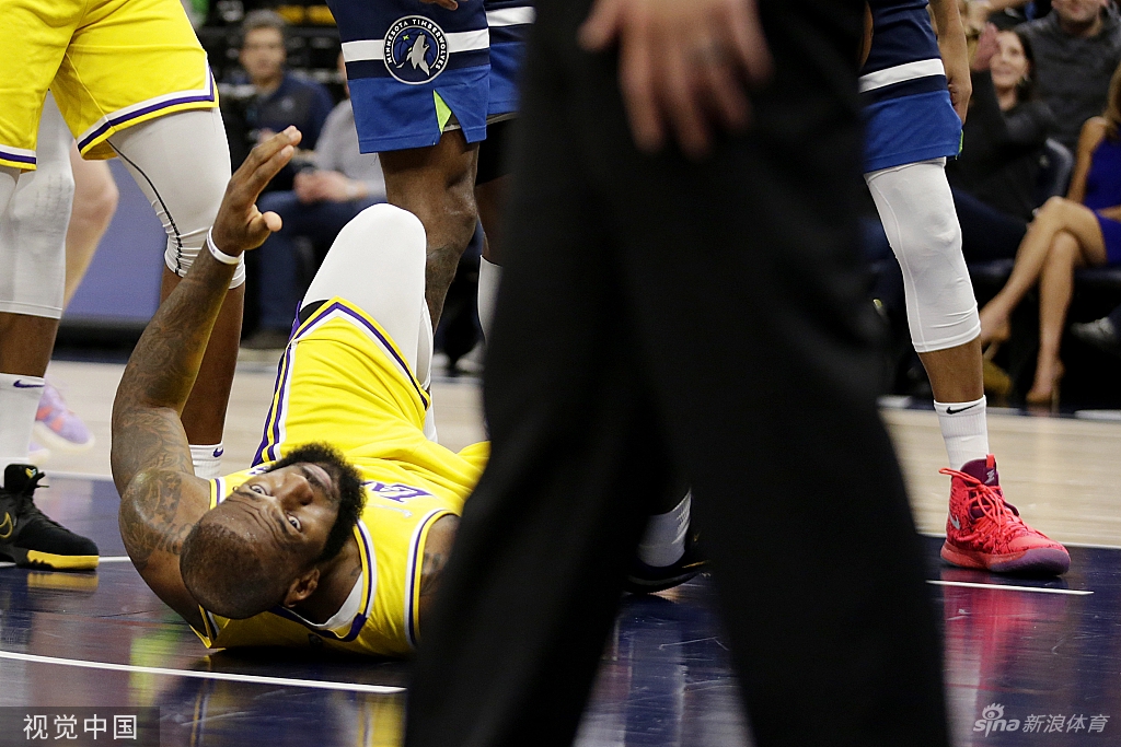 [NBA]湖人104-124森林狼 詹姆斯19分