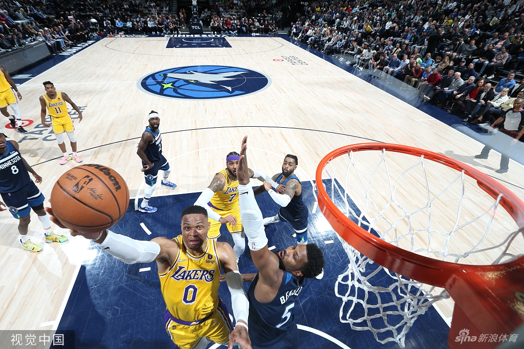 [NBA]湖人104-124森林狼 詹姆斯19分