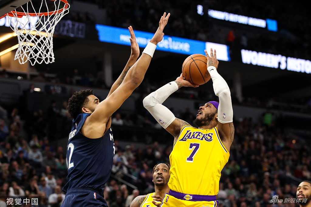 [NBA]湖人104-124森林狼 詹姆斯19分