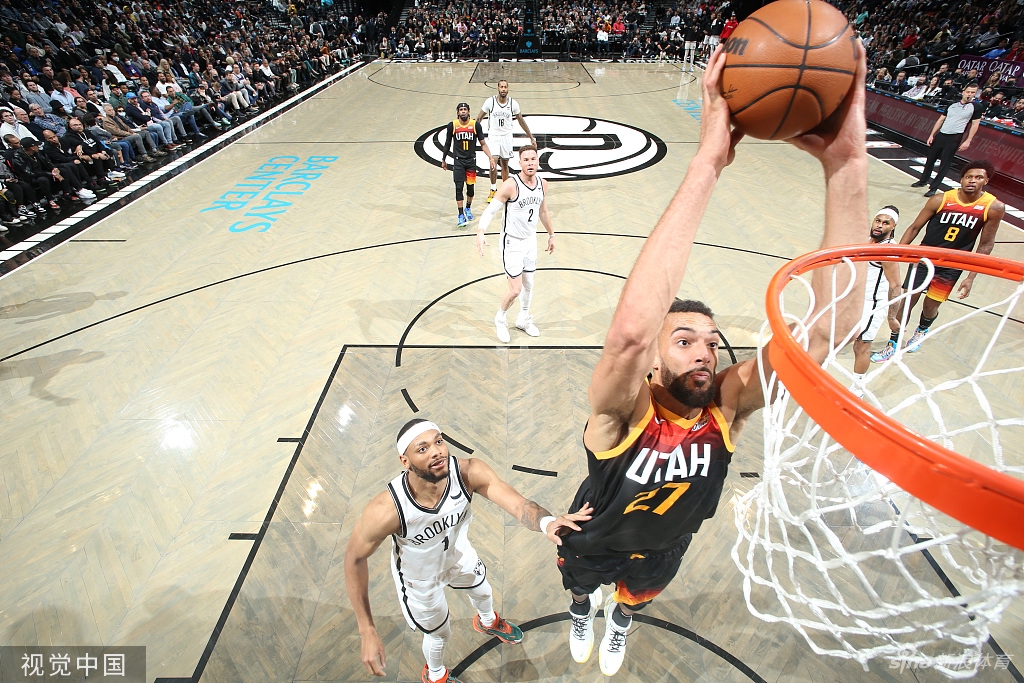 [NBA]爵士106-114篮网 杜兰特轰37分9板8助