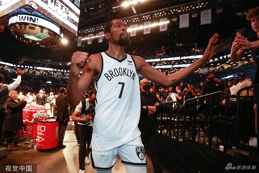 [NBA]爵士106-114篮网 杜兰特轰37分9板8助