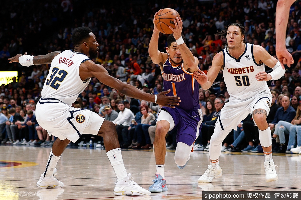 [NBA]布克49分太阳力克掘金 锁定常规赛联盟第一