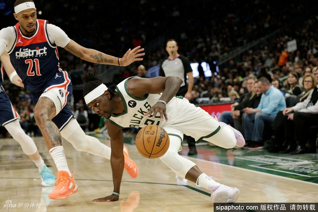 [NBA]奇才102-114雄鹿 霍乐迪砍24+10