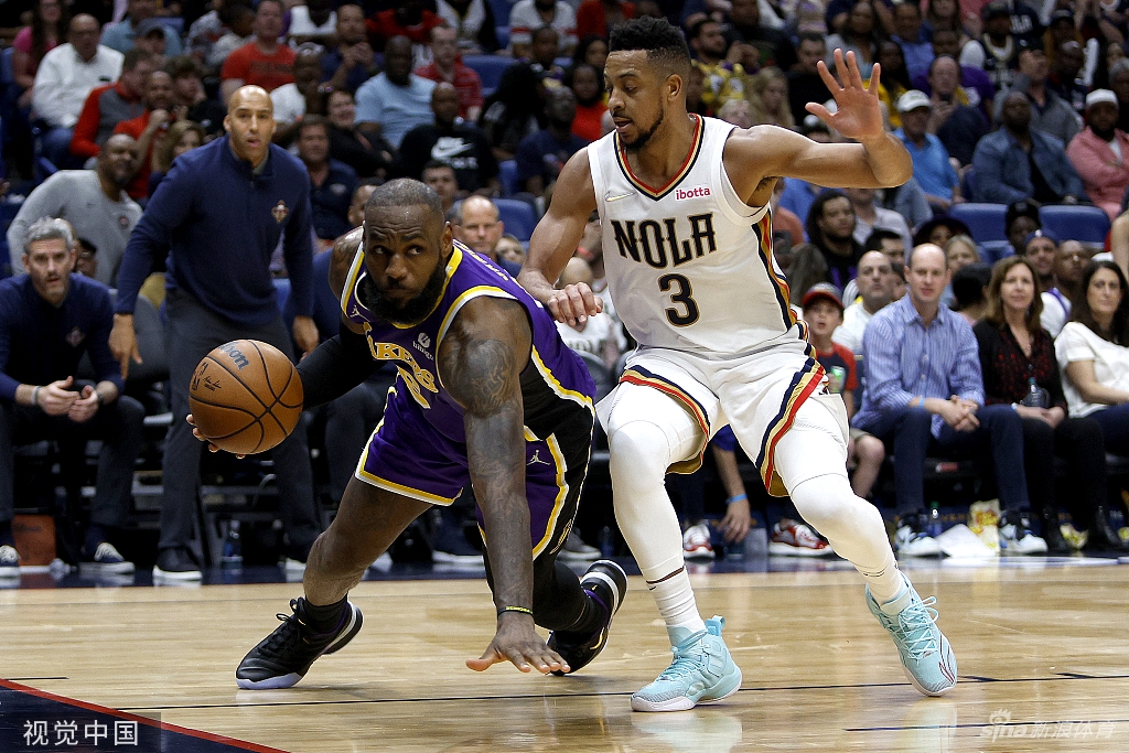 [NBA]湖人108-116鹈鹕 詹姆斯空砍39+9+5