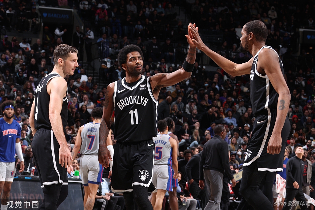 [NBA]活塞123-130篮网 杜兰特砍41分