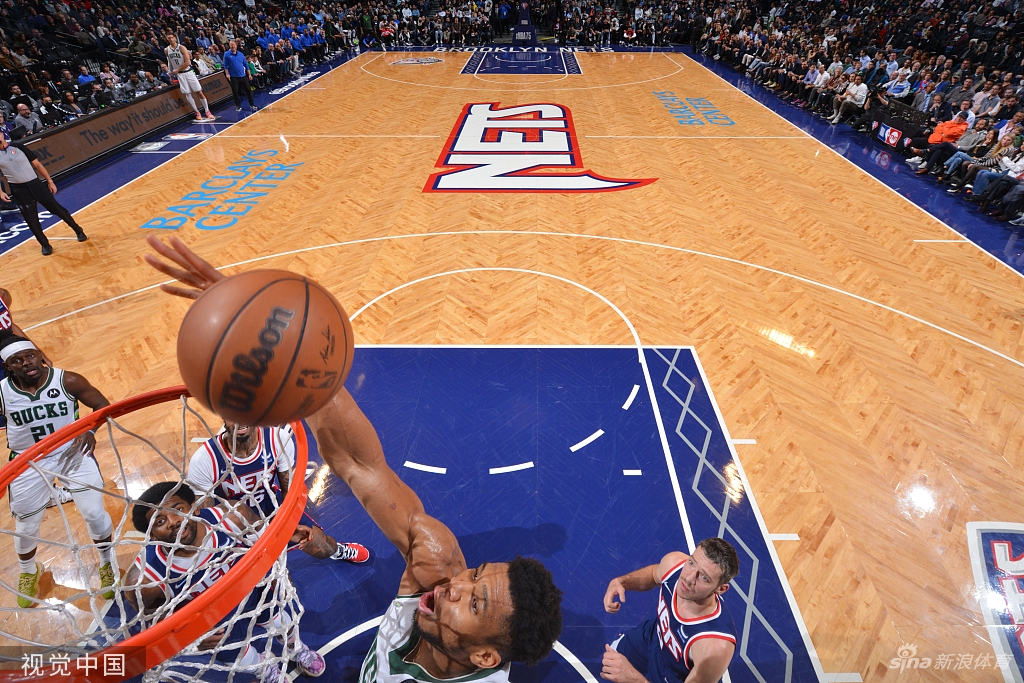[NBA]雄鹿120-119篮网 字母哥力压杜兰特