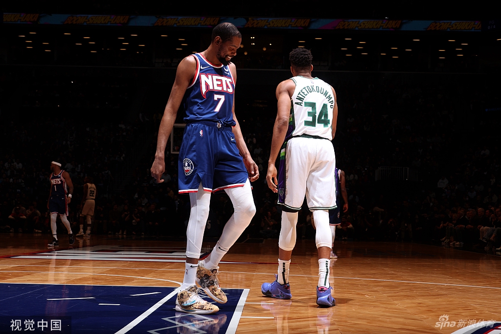 [NBA]雄鹿120-119篮网 字母哥力压杜兰特