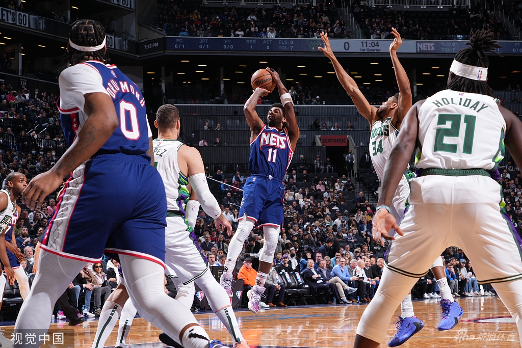 [NBA]雄鹿120-119篮网 字母哥力压杜兰特