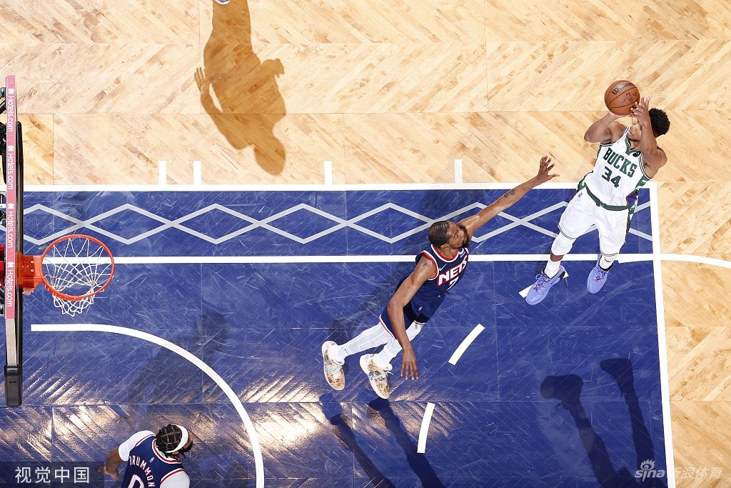 [NBA]雄鹿120-119篮网 字母哥力压杜兰特