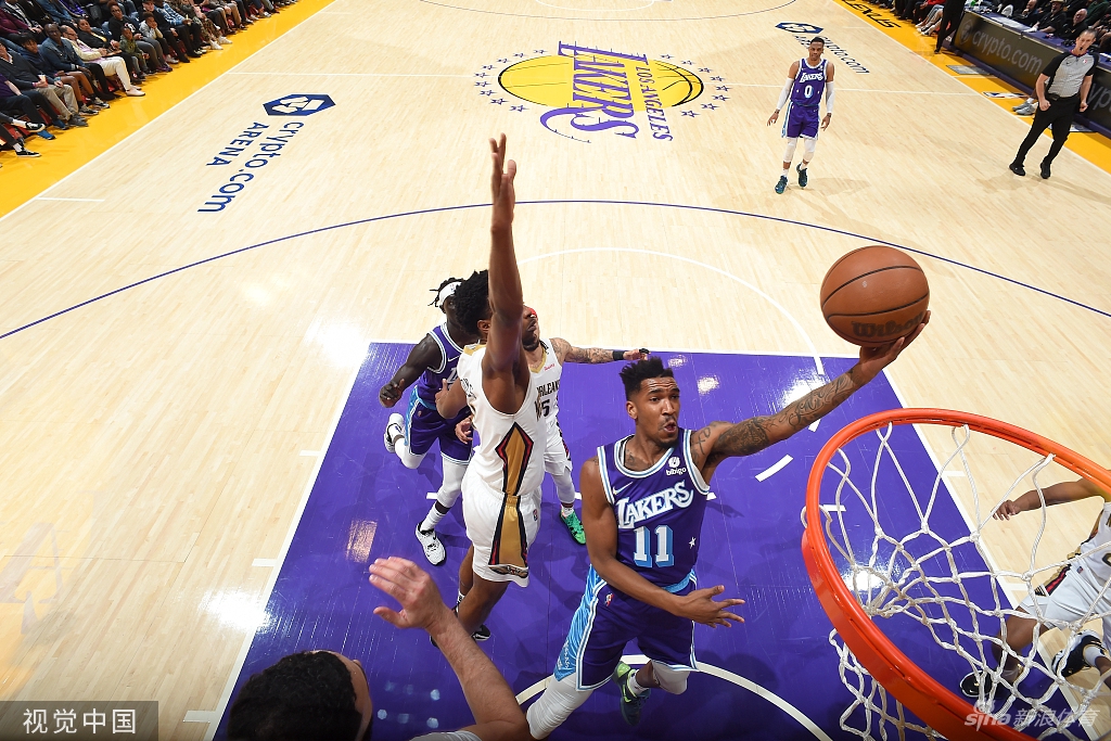 [NBA]鹈鹕114-111湖人 詹姆斯空砍38分