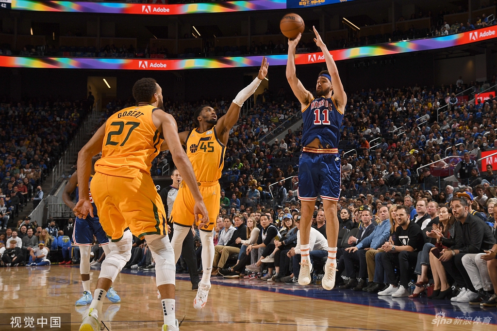 [NBA]爵士107-111勇士 汤神豪取36分