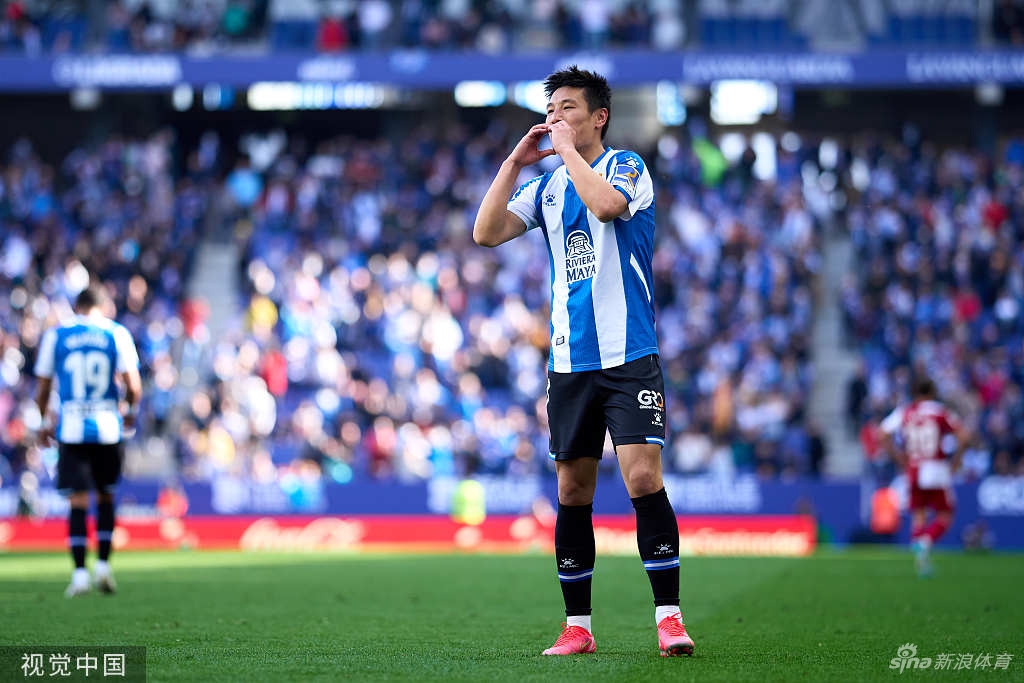 [西甲]西班牙人1-0小胜 武磊替补进绝杀球