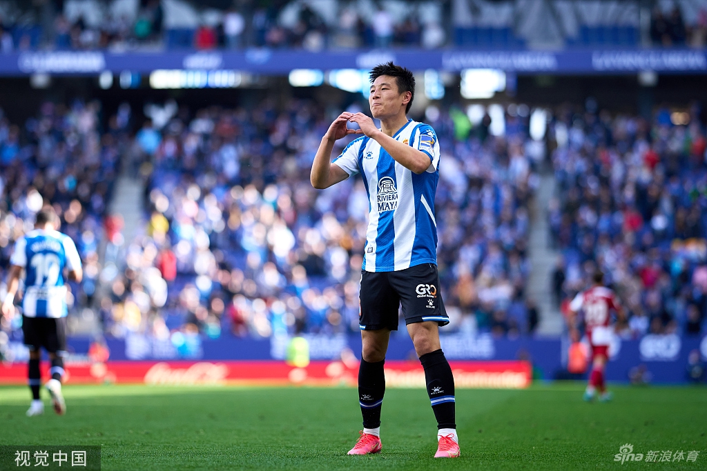 [西甲]西班牙人1-0小胜 武磊替补进绝杀球