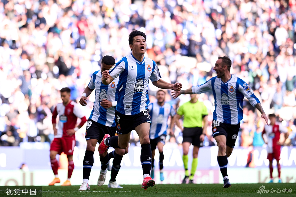[西甲]西班牙人1-0小胜 武磊替补进绝杀球