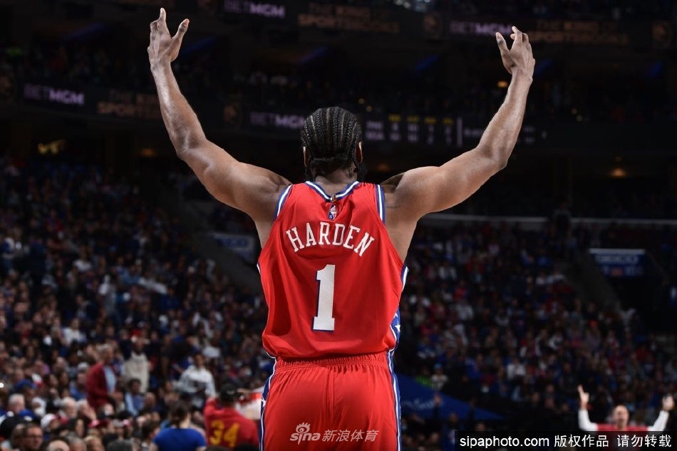 哈登已和76人签下两年6800万美元的合同
