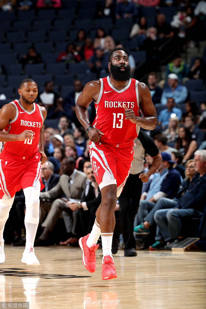 [NBA季前赛]火箭121-103灰熊