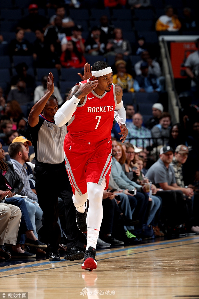 [NBA季前赛]火箭121-103灰熊