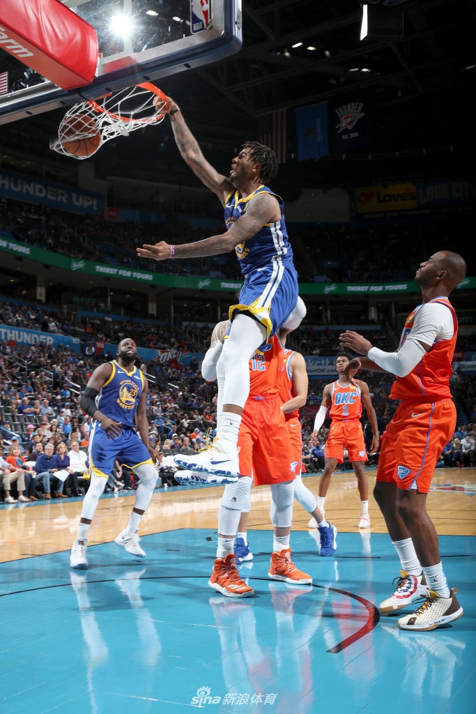 [NBA常规赛]勇士92-120雷霆