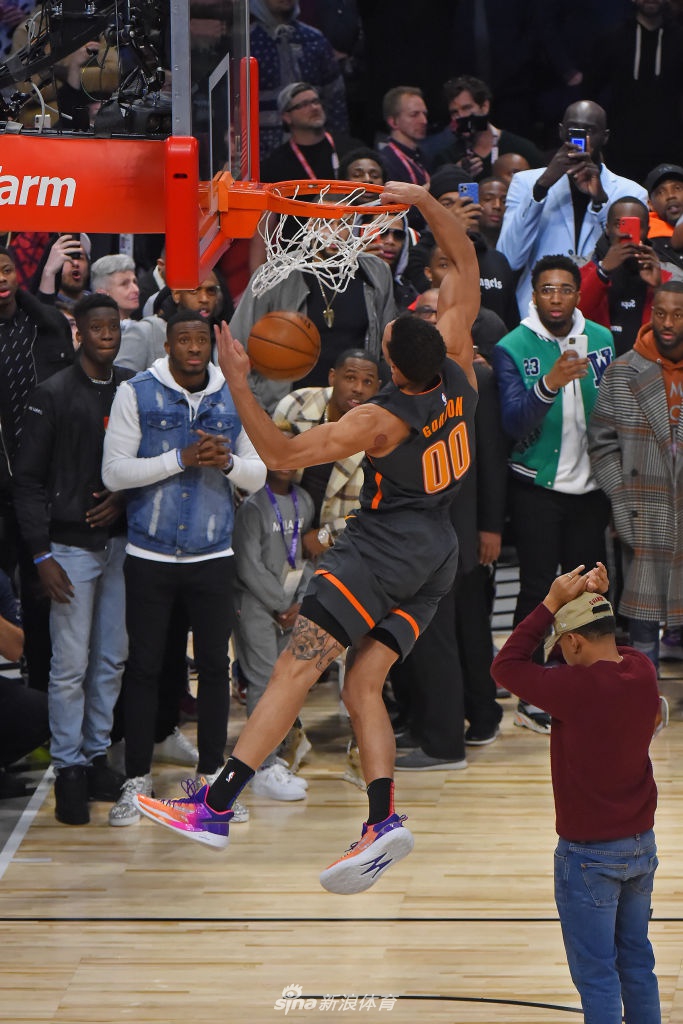 2020NBA全明星扣篮大赛 小德里克-琼斯夺冠