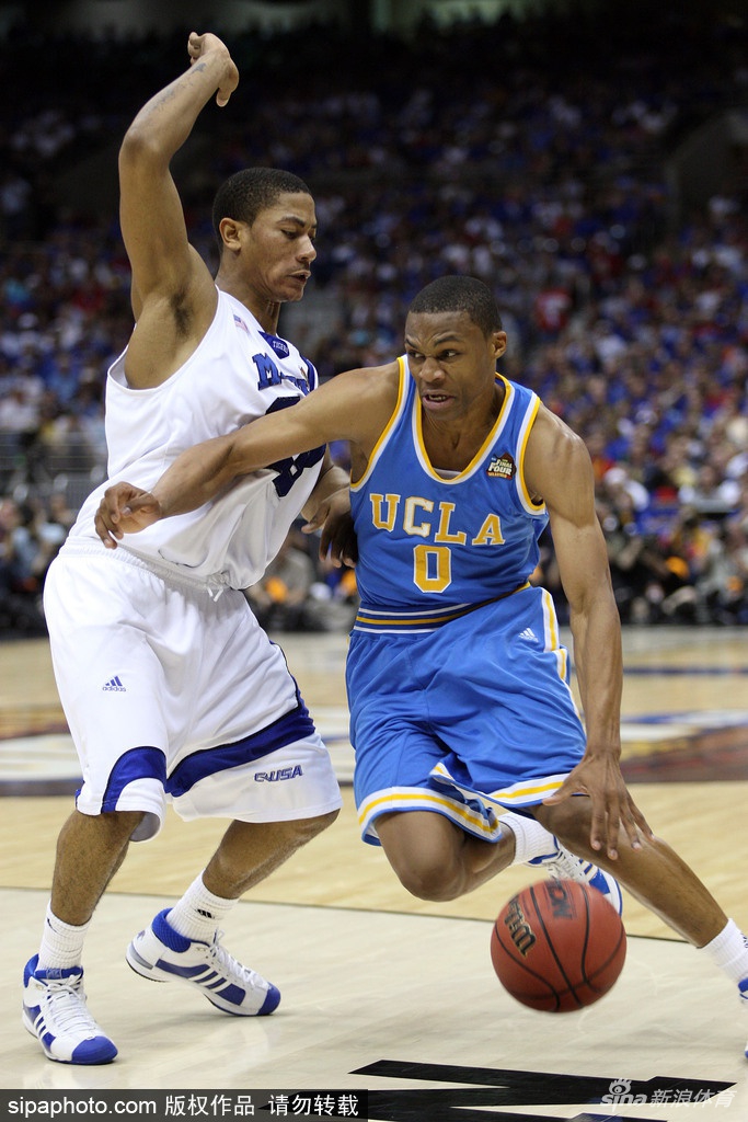 NBA球星大学时期青涩老照片 乔丹库里罗斯年少时光