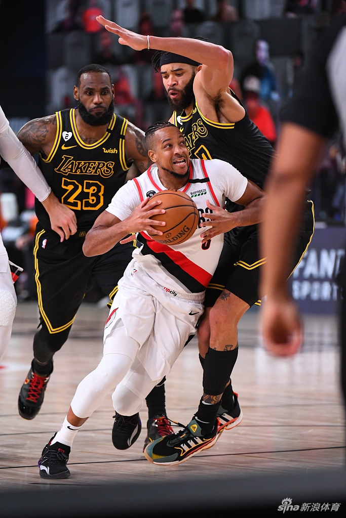 [NBA季后赛]湖人135-115开拓者 总分3-1